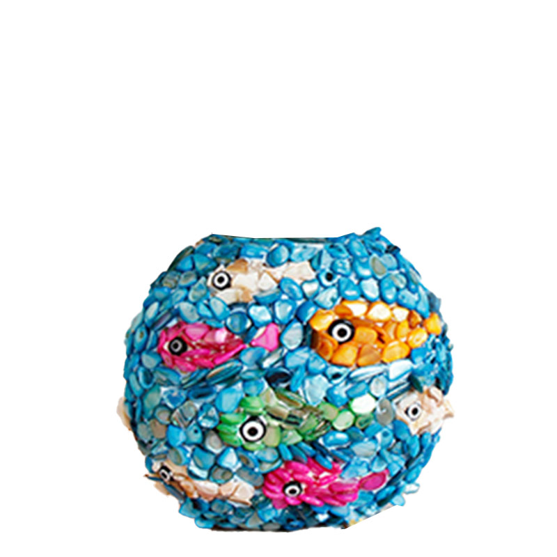 Bunte Muscheln in Luxus-Dekoration, Souvenir, DIY-Vasen, Holzmosaik-Muscheln, Familien-Souvenir, Kindergeschenke, Kunsthandwerks-Kit, neues Design für Hausveranda, Regalfensterpartys, Hochzeitsdekoration